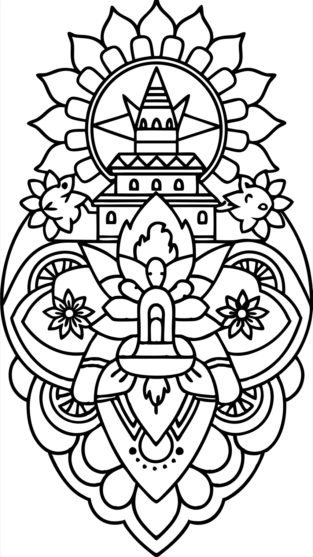 finished coloring pages